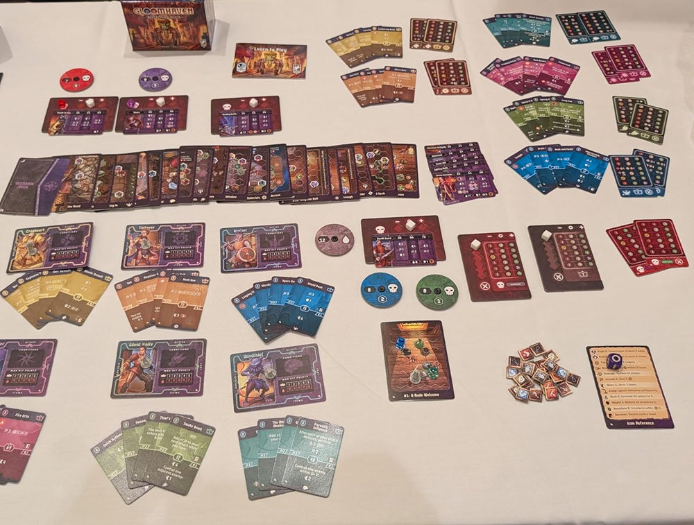 Gloomhaven: Buttons & Bugs — el mismo sistema táctico en veinte minutos
